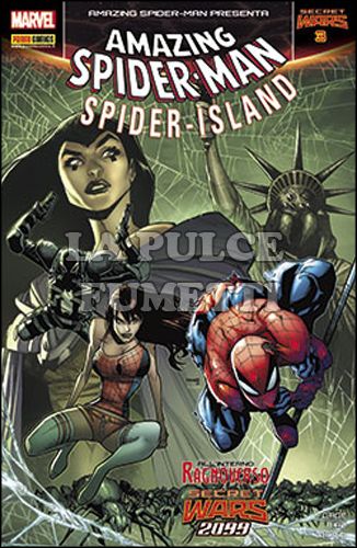UOMO RAGNO #   644 - AMAZING SPIDER-MAN 3 - SPIDER-ISLAND - SECRET WARS + POSTER